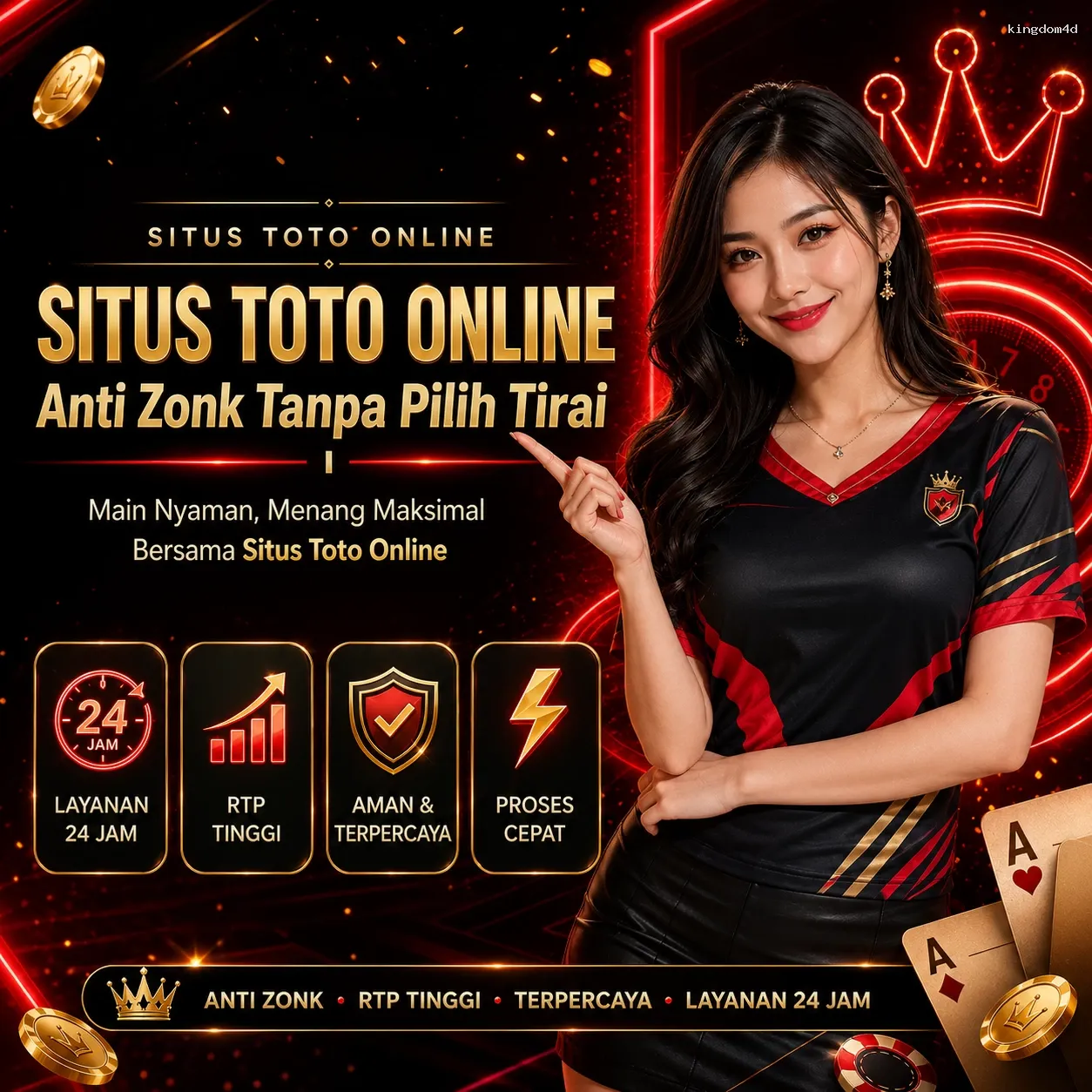 Keberagaman Permainan di kingdom4d untuk Para Gamer